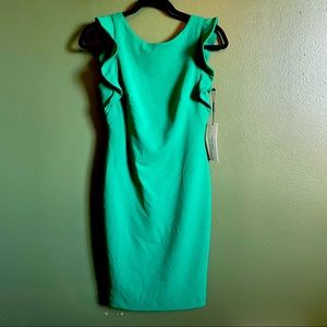 Calvin Klein Fitted Cocktail Dress NWT